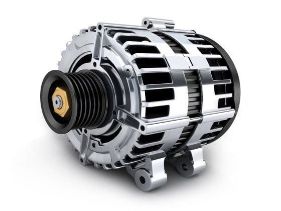 alternator for a car