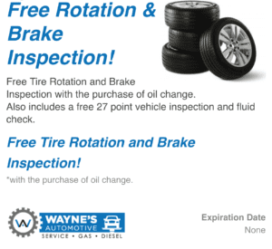 Free Rotation Brake Inspection